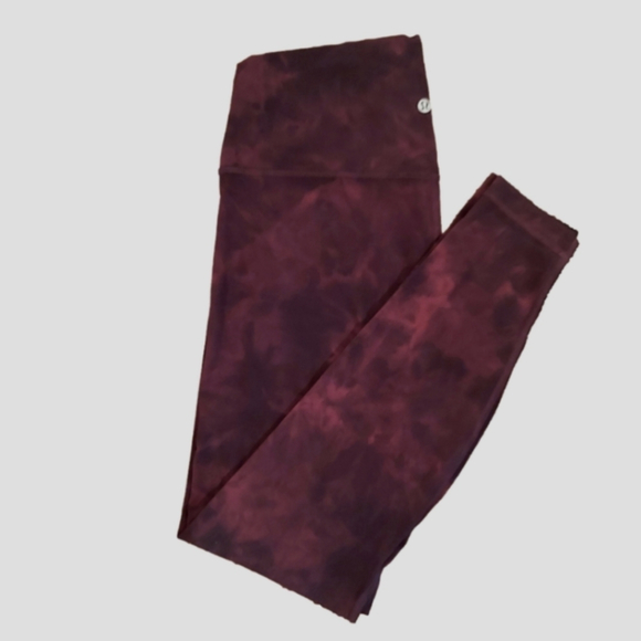 lululemon athletica Pants - LULULEMON High Waisted Full Length Yoga Leggings Size 12